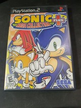 Sonic Mega Collection Plus (Playstation 2, 2004) Complete Cib Manual Tested - £13.80 GBP
