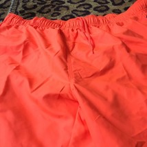 1 Pc Faded Glory Men&#39;s Big &amp; Tall Orange Board Shorts w Attached Brief Size 3XL - £20.60 GBP