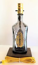 Hornitos Black Barrel Tequila Bar Bottle TABLE LAMP Lounge Light with Wo... - £40.49 GBP