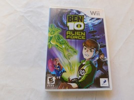 Wii Ben 10 Alien Force Rated E Everyone 10+ D3 Publisher Pre-owned - £23.29 GBP
