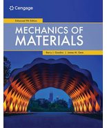 Mechanics of Materials, Enhanced Edition [Hardcover] Goodno, Barry J. an... - £63.89 GBP