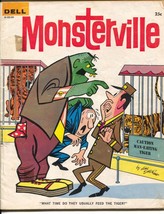 Monsterville #10 1962-Dell-comic strips-cartoons-1st issue-horror-VG - $109.13