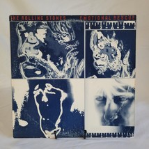Vintage 1980s The Rolling Stones Emotional Rescue Vinyl Record No Poster - £9.33 GBP