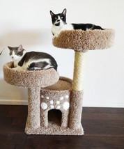 New Cat &quot;Double Perch Cat Condo&quot; - *Free Shipping In The U.S.* - £131.85 GBP