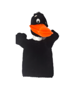 Vintage Warner Bros. Daffy Duck 11&quot; Hand Puppet Mighty Star Looney Tunes - $244.42 MXN