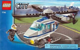Instruction Book Only For LEGO CITY Police Helicopter 7741 - £5.11 GBP