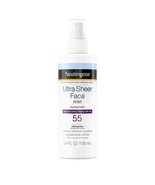 Neutrogena Ultra Sheer Face Mist Broad Spectrum SPF 55 Sunscreen Spray 3... - $731.29 MXN