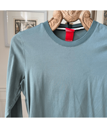 Nike Sage Green Cotton Long Sleeve Tshirt S - $20.16