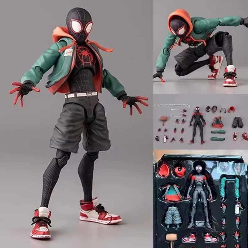 Hot Toys Sv Action Spiderman Miles Morales Action Figure Model Spider-ma... - £27.82 GBP