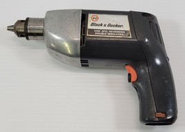 *X) Vintage Black &amp; Decker 3/8&quot; Commercial Duty Electric Drill No. 7154 - €12,93 EUR