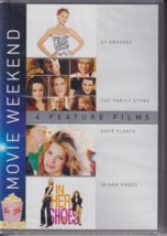 4 Feature Films: 27 Dresses, The Family Stone, Hope Floats, In Her Shoes dvd NEW - £13.20 GBP