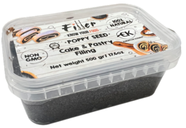 FILLER POPPY SEEDS CLASSIC PASTE 500g for cake pastries filling porridge... - £8.56 GBP