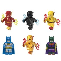 6pcs The Flash Zoom Reverse-Flash The Joker Batman Minifigures Set - $16.99