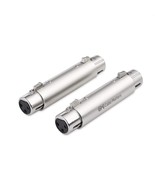 Cable Matters 2-Pack XLR to XLR Gender Changer Adapter - Female to Female - £13.62 GBP