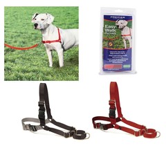 Dog Walk Training Harness High Quality Nylon Puppy Trainer 2 Colors to Choose - £29.38 GBP