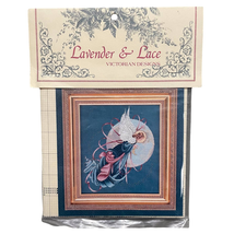 NOS Lavender &amp; Lace Cross Stitch Pattern &quot;Blue Moon Angel&quot; L&amp;L 36 (c 1995) - £10.07 GBP