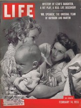 ORIGINAL Vintage Life Magazine February 14 1955 The Family of Man - £15.56 GBP