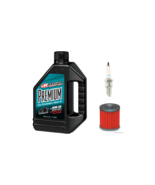 Premium Oil Change Kit NGK Spark Plug Oil Filter For 03-06 Kawasaki KLX ... - £23.85 GBP