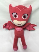 Disney Junior PJ Masks Plush Owlette Sings Talks Lights Up Toy Red Doll 15” F6 - £9.34 GBP