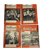 1934 July 2, 9, 16, 23 Lot The Billboard Magazine Ads Music History Pict... - £26.26 GBP