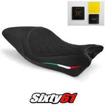 Ducati Monster 797 Seat Cover and Gel 2017-2019 2020 Black Luimoto Suede... - £255.79 GBP