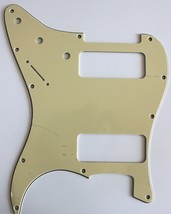 Guitar Pickguard for Fender Stratocaster Strat P90 2 Pickup Style,Vintage Yellow - £11.66 GBP