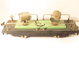 Lionel PRE-WAR Standard Gauge 220 Searchlight CAR- ORIGINAL- Lights Up FINE- H1 - $151.05