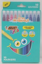 BIC Medium Point Coloring Markers Medium Marker Point Multicolor 10 Pack - £9.45 GBP