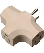 Master Electrician 09902-97ME Beige Vinyl Grounded Cube Tap - $335.40 MXN