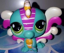 Littlest Pet Shop Fairies Blue Pink Fairy Seal With Wings - £3.92 GBP