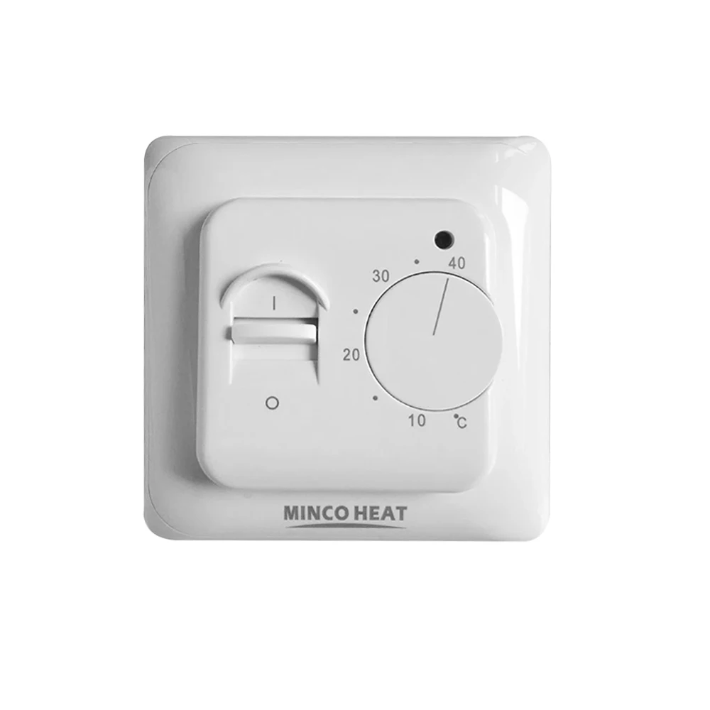 House Home MINCO HEAT 220V 16A Mechanical Manual Thermostat Temperature Controll - £29.66 GBP