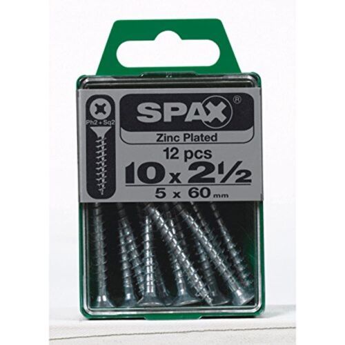 SCRW SPAX FH10X2.5ZNBX12 - $18.03
