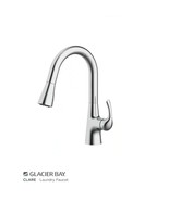 Glacier Bay Clare Single Handle Pull Down Laundry Utility Faucet in Chrome - $1,285.93 MXN