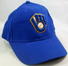 Milwaukee Brewers Miller Lite Hat Blue Hook Loop MLB Baseball Cap - £10.68 GBP