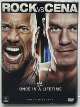 WWE: Once in a Lifetime - The Rock vs. John Cena (DVD, 2012, 3-Disc Set) - £7.25 GBP