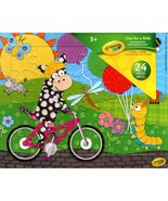 Crayola Out For Ride Learning Puzzle - 24 Pieces Jigsaw Puzzle - £7.18 GBP