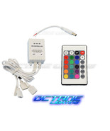 24 Key 16 Color IR Remote Control Controller SMD RGB LED Strip 12V 4-Hea... - £11.02 GBP