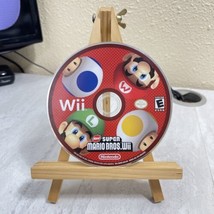 New Super Mario Bros. Wii (Nintendo Wii) Disc and Manual Only - No Case! - £19.14 GBP