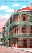 Vintage 3.5x5.5 Postcard Vieux Carre of Old New Orleans - £2.31 GBP