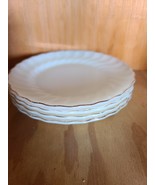 Anchor Hocking 4- Dessert/Salad Plates 7½&quot; Vintage/FREE SHIPPING - $647.74 MXN