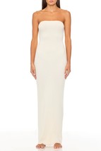 Eterne tube maxi dress in Cream - size S - £106.48 GBP