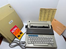 Royal BETA 200 Electronic Typewriter, Vintage, Made in Japan, with Plast... - £99.64 GBP