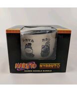 Naruto Nyaruto Ramen Noodle Bundle Bowl Chopsticks w/ Holder &amp; Soup Spoon - $24.90
