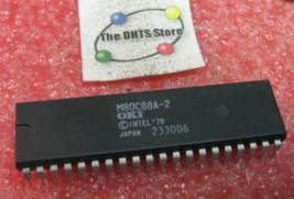 M80C88A-2 OKI CMOS CPU Processor IC 40-Pin Plastic 80C88 8088 - NOS Qty 1 - $5.69