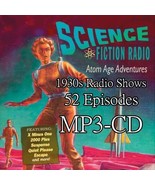 Science Fiction Radio Atom Age Adventures 1930s Radio | MP3-CD | 52 Epis... - €8,46 EUR
