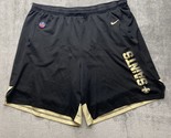 Nike New Orleans Saints NFL On Field Athletic Shorts Black Dri Fit Men 3XLT - £13.23 GBP