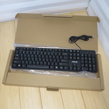 New Genuine Asus K49 Wired keyboard OK001-0051 Black, Never Used, in Fac... - $24.99