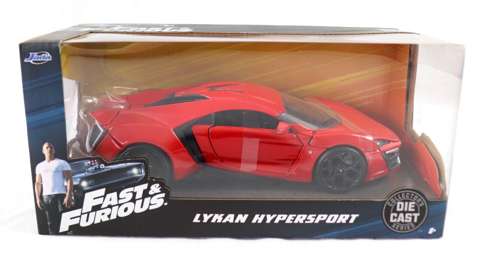 VINTAGE SEALED Jada 1:24 Fast & Furious Lyman Hypersport Die Cast Car - $19.79