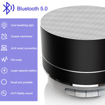 Mini Portable Bluetooth Speaker Wireless Super Bass Hands-free USB Rechargeable - £12.48 GBP
