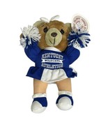 Vtg 1980&#39;s Kentucky Wildcats UK Plush Stuffed Animal Bear Cheerleader 12... - $19.50 CAD